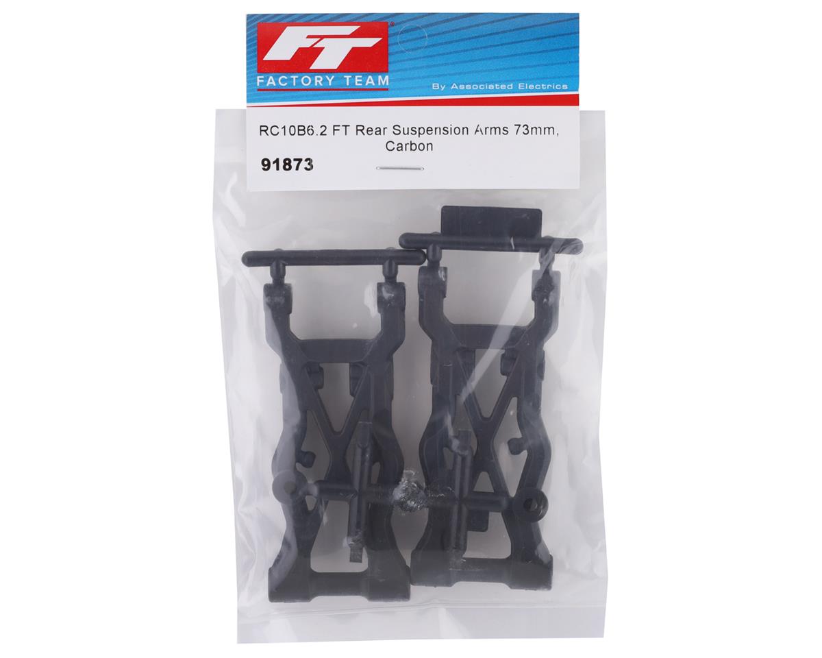 Team Associated RC10B6.2 Factory Team Carbon 73mm Rear Suspension Arms 91873