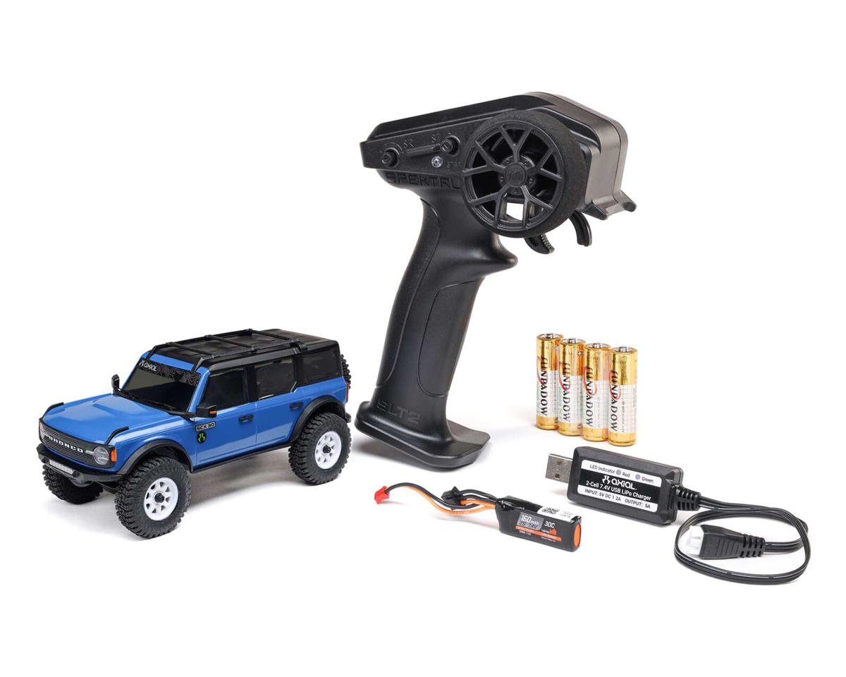 Axial SCX30 Ford Bronco 1/30 4WD RTR Scale Mini Crawler AXI-2048T1