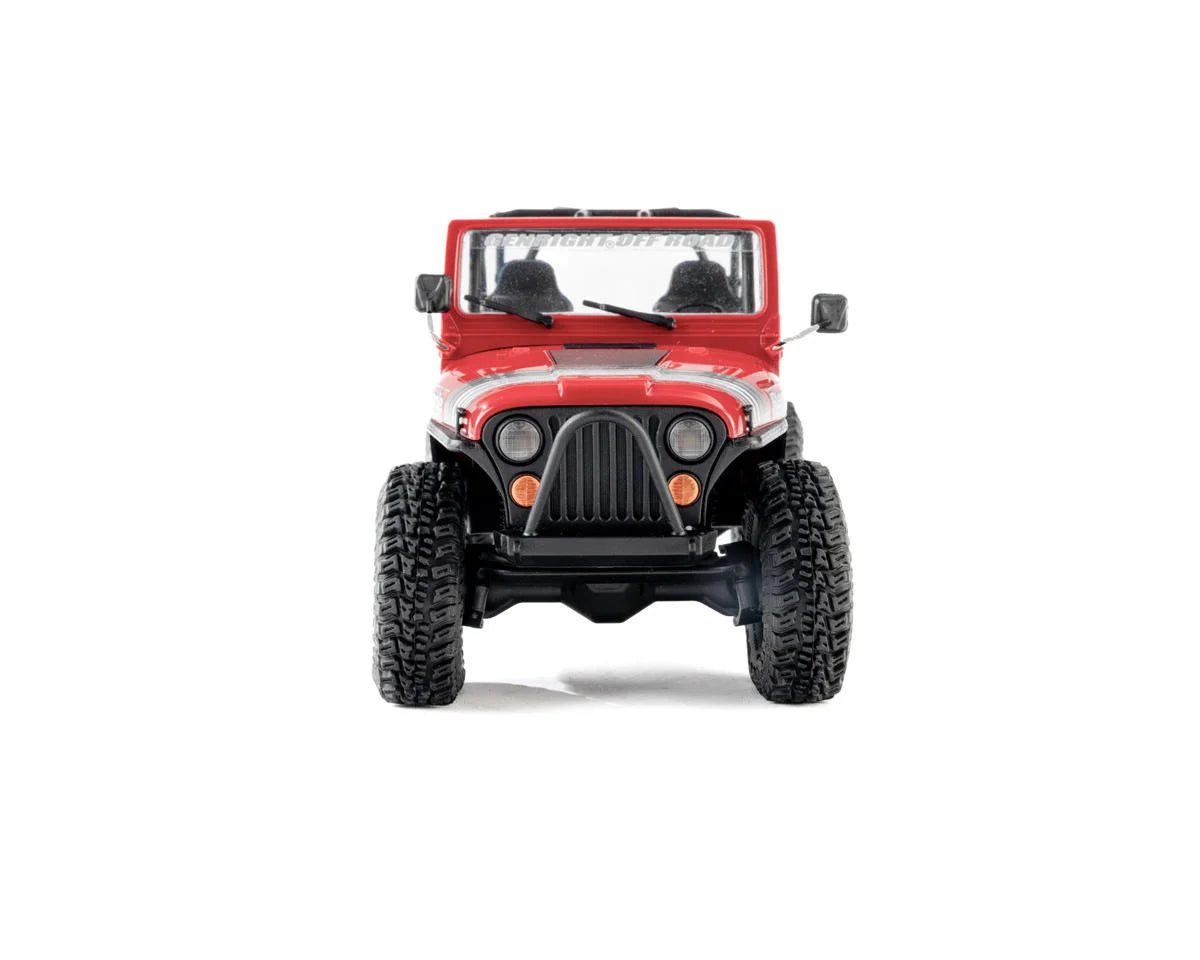 Axial SCX30 Jeep CJ-7 Renegade 1/30 4WD RTR Scale Mini Crawler (Crawler Version) (Red) AXI-3273T1