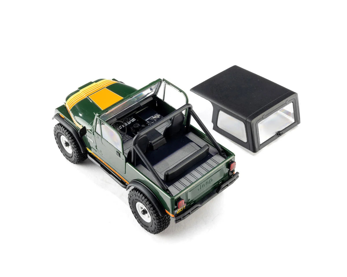Axial SCX30 Jeep CJ-7 Renegade 1/30 4WD RTR Scale Mini Crawler (Classic Version) (Green) AXI-3273T2