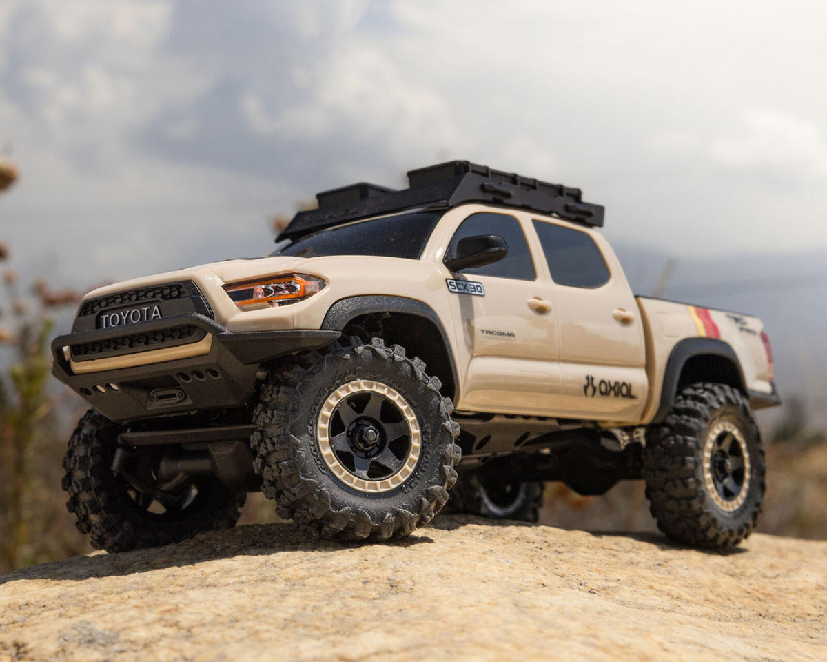 Axial SCX30 Toyota Tacoma TRD Pro 1/30 4WD RTR Scale Mini Crawler (Dark Earth) AXI-3289T2