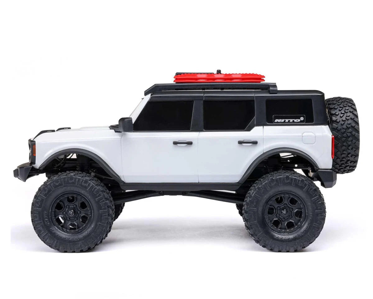 Axial SCX24 Ford Bronco Hard Body 1/24 4WD RTR Scale Mini Crawler (White) AXI00006V2T4