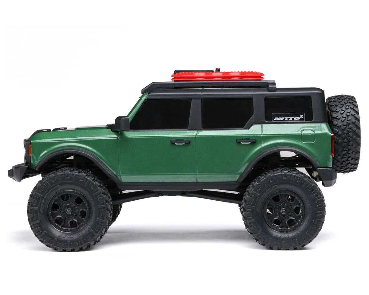 Axial SCX24 Ford Bronco Hard Body 1/24 4WD RTR Scale Mini Crawler (Green) AXI00006V2T5