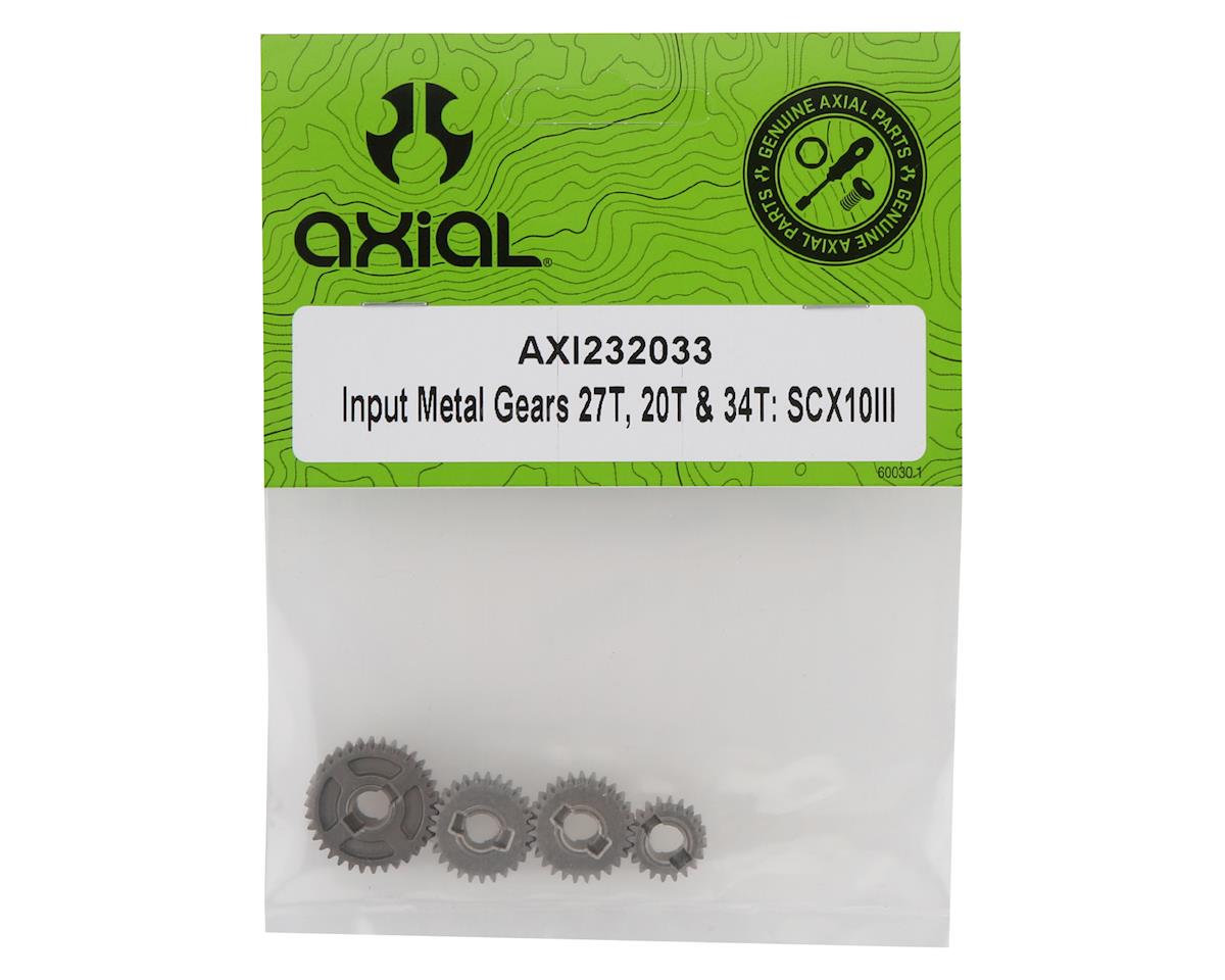 Axial SCX10 III, Metal Input Gear Set AXI232033
