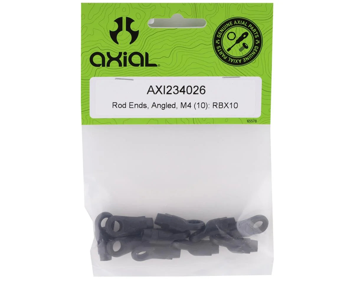 Axial RBX10 Ryft, M4 Angled Rod Ends (10) AXI234026