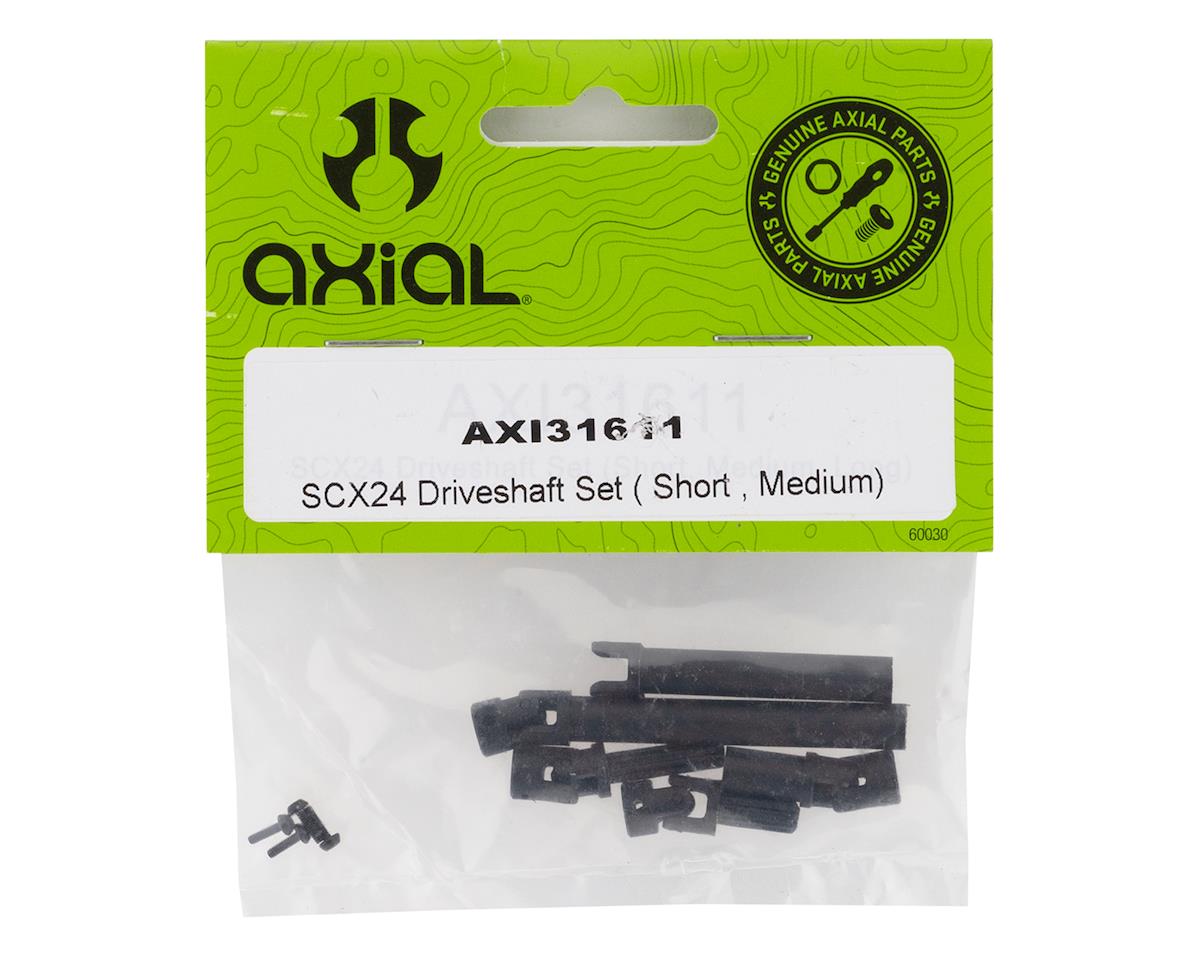 Axial SCX24 Driveshaft Set (3) (Short, Medium, Long) AXI31611