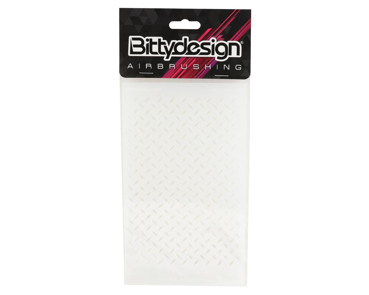 Bittydesign Vinyl Paint Stencil (Diamond Plate) BDYSTC-019