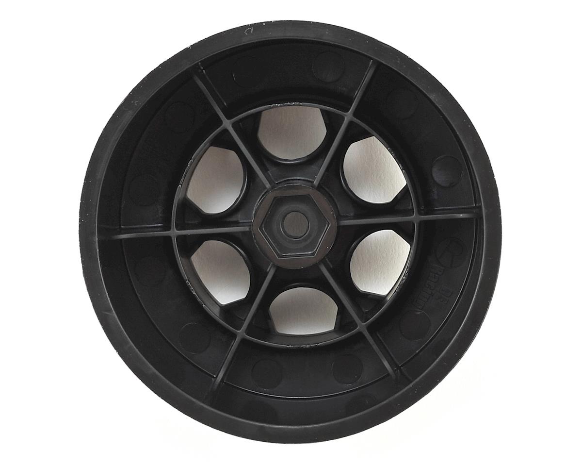 DE Racing 12mm Hex "Trinidad" Short Course Wheels (Black) (4) (SC6/Slash/Blitz) DER-TS4-RB
