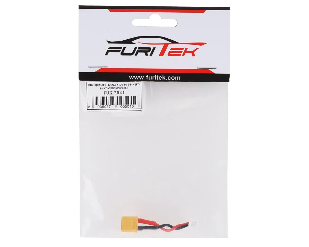 Furitek JST-PH 2 Pin to XT30 Battery Adapter Cable FRU2041