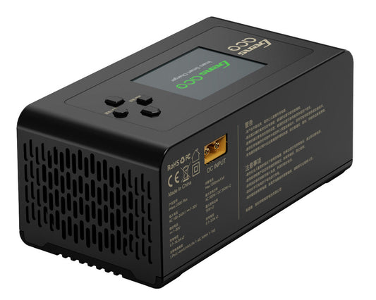Gens Ace iMars D300 Plus G-Tech Smart Dual AC/DC Charger (Black) GEA300WPLUS-UB
