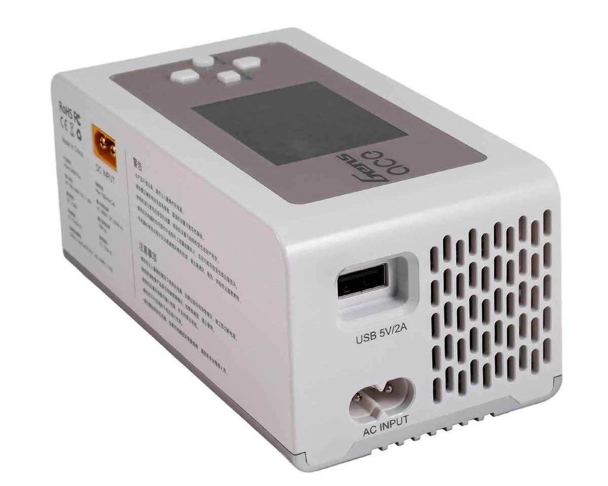 Gens Ace iMars D300 Plus G-Tech Smart Dual AC/DC Charger (White) (6S/16A) (AC-300W) (DC-350W x2) w/Bluetooth App Control