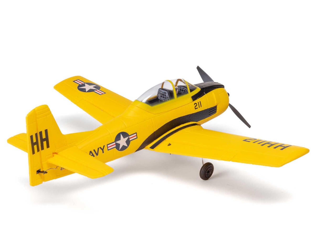 HobbyZone T-28 Trojan Micro RTF Basic Electric Airplane (450mm) HBZ-1228