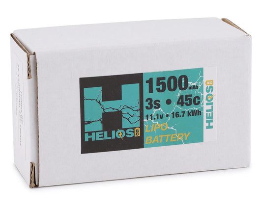 Helios RC 3S 45C LiPo Battery w/XT60 Connector (11.1V/1500mAh) HEL-3S1500-45-XT