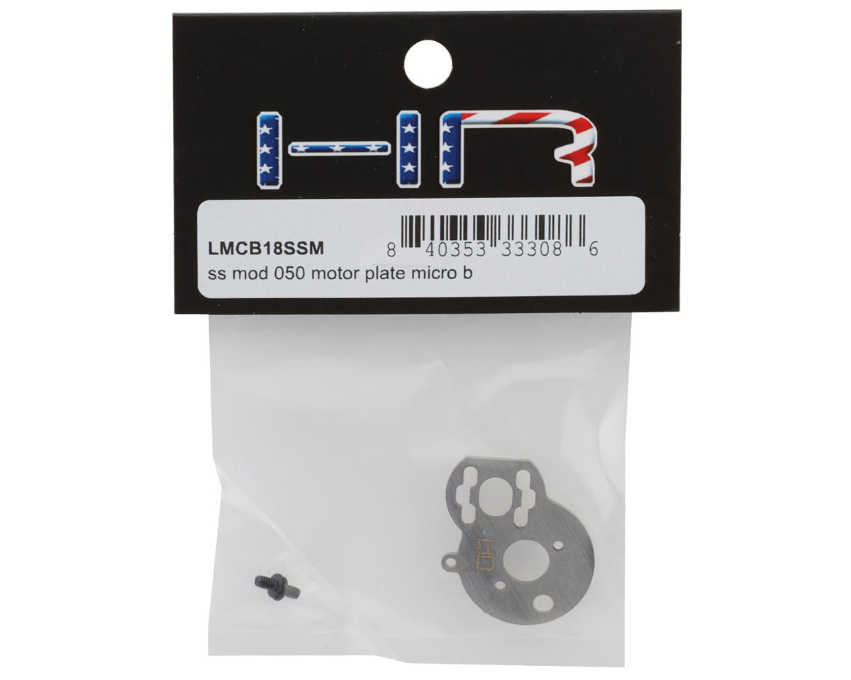 Hot Racing Losi® Micro-B Stainless Steel Mod 050 Motor Mount (Silver) LMCB18SSM