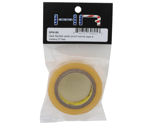 Hot Racing Clear Flexible Waterproof Marine Tape (27') SPN189