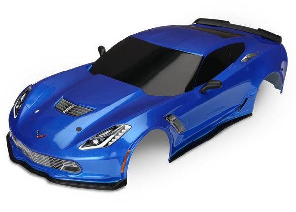 Traxxas 4-Tec 2.0 Chevrolet Corvette Z06 Pre-Painted Body (Blue) 8386X