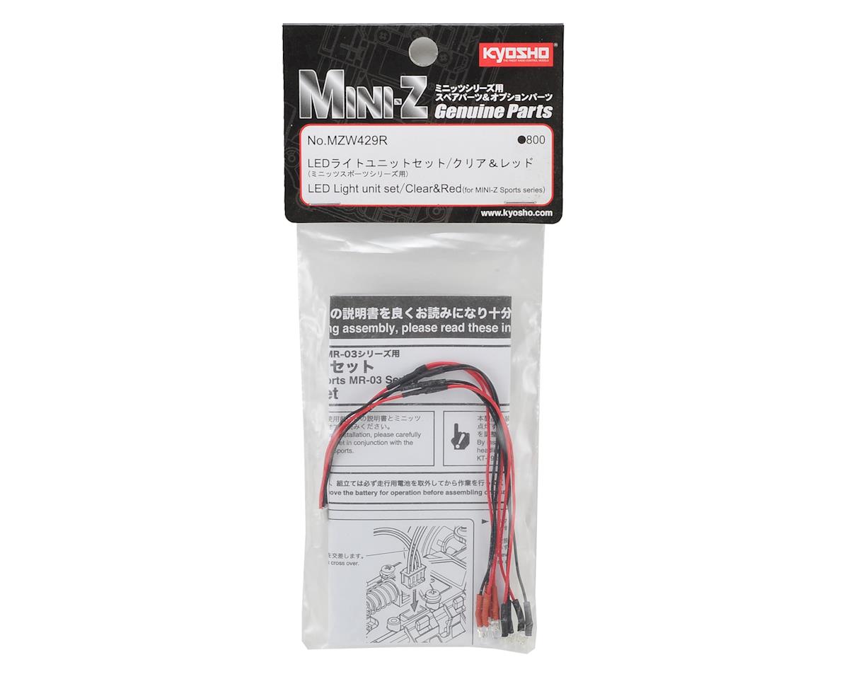 LED Light Clear & Red for Mini Z KYOMZW429R