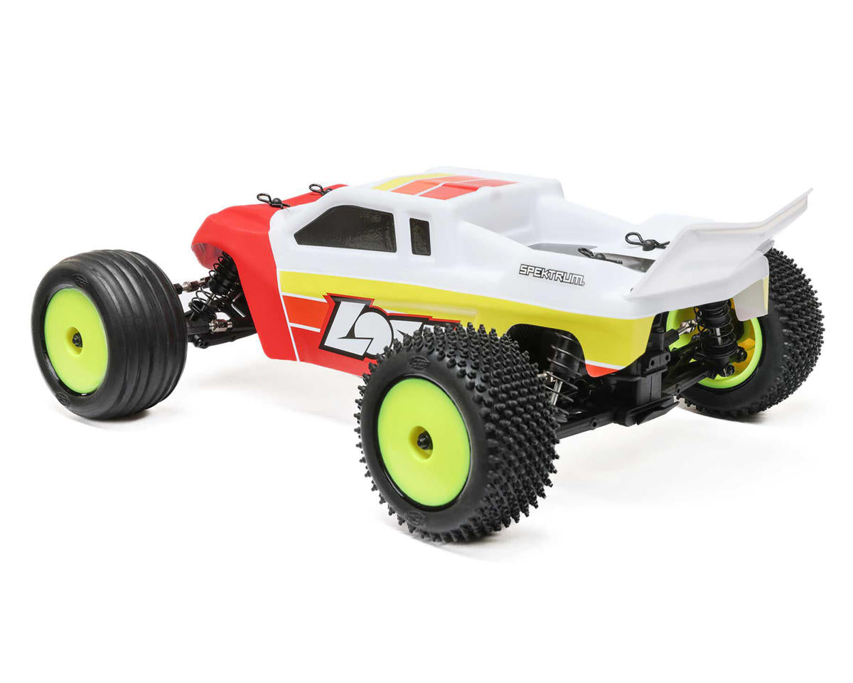 Losi Mini-T 2.0 V2 1/18 RTR 2WD Brushless Stadium Truck (Red) LOS-1056T1