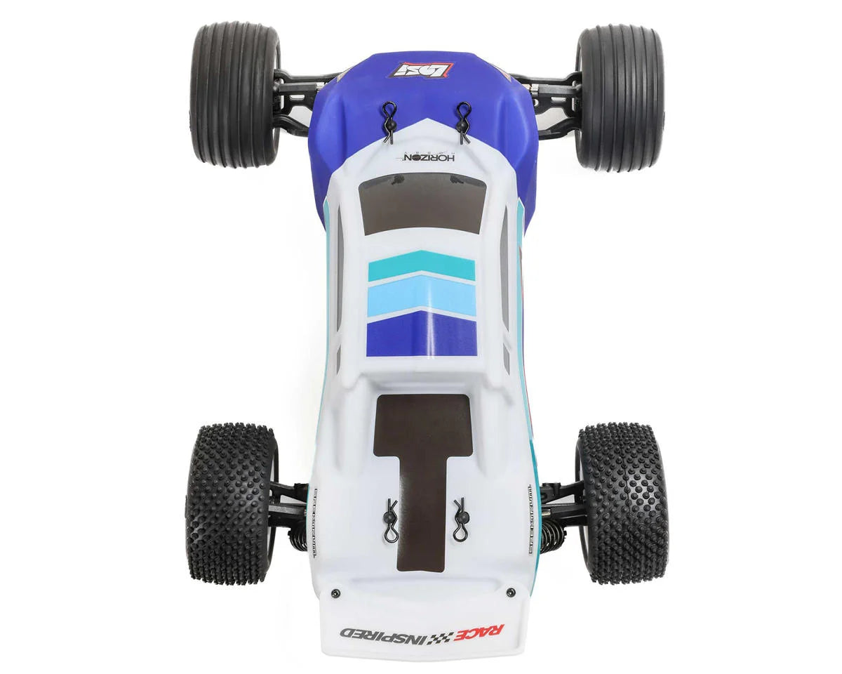Losi Mini-T 2.0 V2 1/18 RTR 2WD Brushless Stadium Truck (Blue) LOS-1056T2