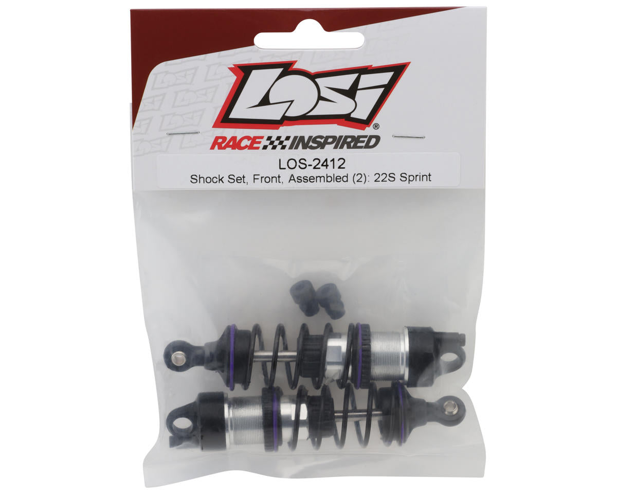 Losi 22S Sprint Aluminum Front Shocks (2) LOS-2412