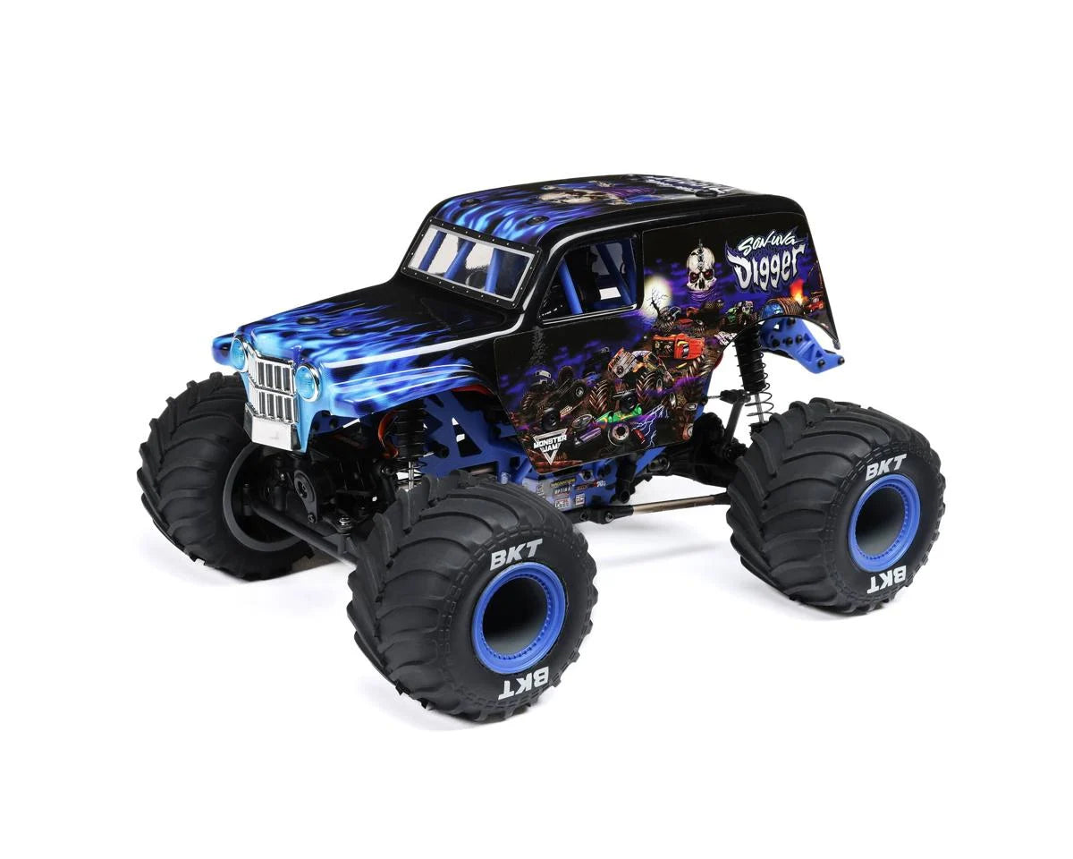 Losi 1/18 Mini LMT 4X4 Brushed RTR Monster Truck (Son-Uva Digger) LOS01026T2