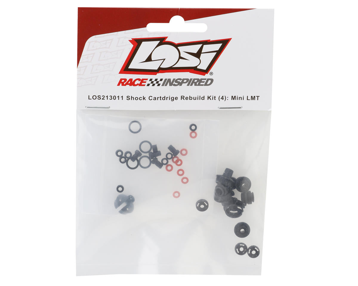Losi Mini LMT Shock Cartdrige Rebuild Kit (4) LOS213011