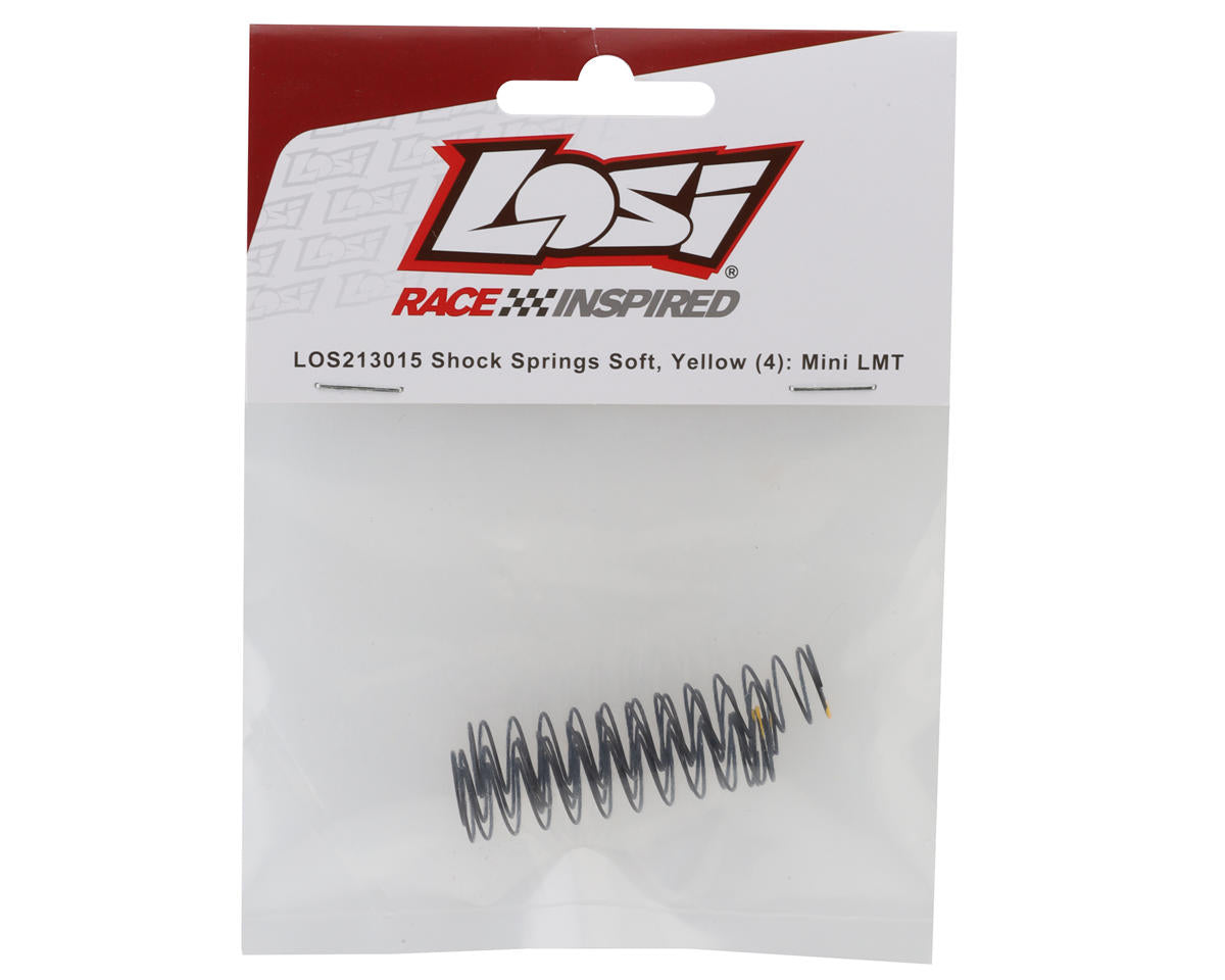 Losi Mini LMT Shock Springs (4) (Soft) LOS213015