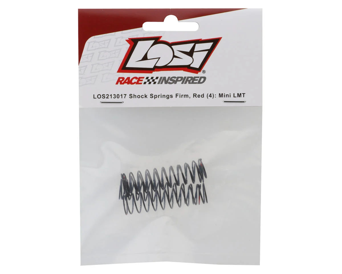 Losi Mini LMT Shock Springs (4) (Firm) LOS213017