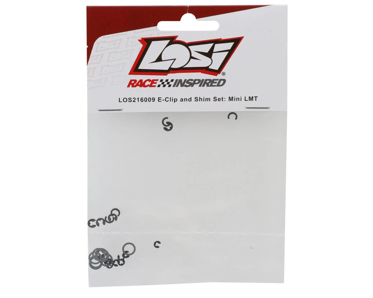 Losi Mini LMT E-Clip & Shim Set LOS216009