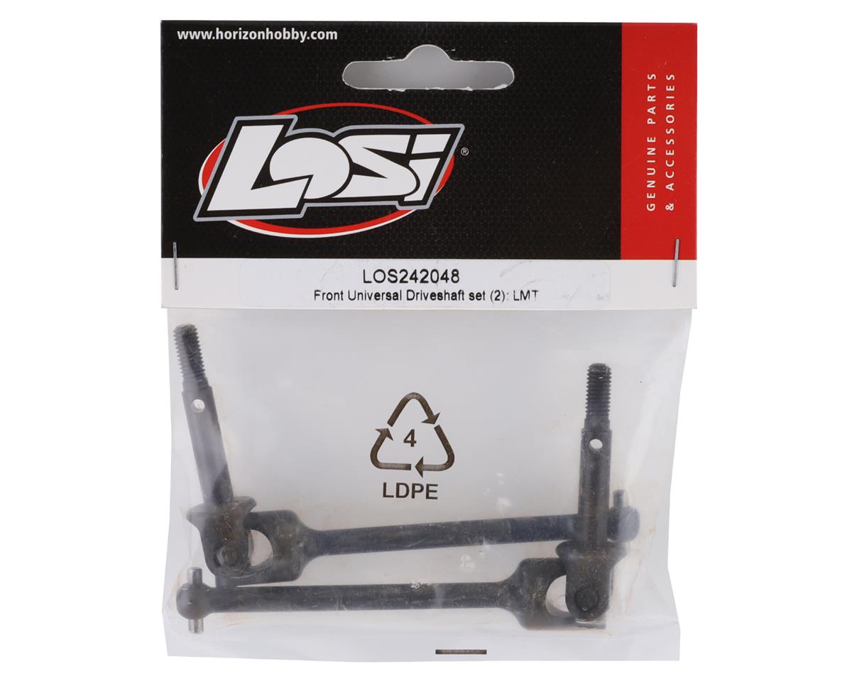 Losi LMT Front Universal Driveshaft Set (2) LOS242048