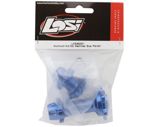 Losi Promoto-MX Aluminum Hub Set (Blue) LOS362001