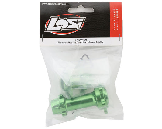 Losi Promoto-MX Aluminum Hub Set (Green) LOS362002