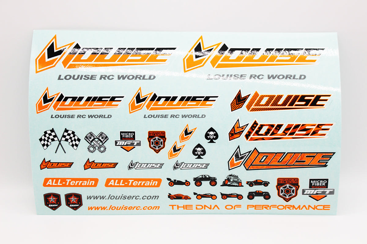 Louise RC Sticker Sheet-ORNG L-T3373O