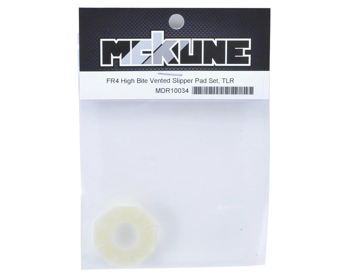 Mckune Design TLR FR4 High Bite Vented Slipper Pad Set MDR10034