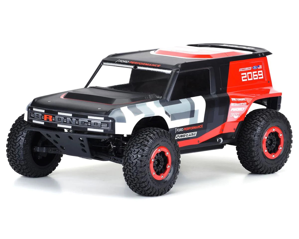Pro-Line Ford Bronco R Short Course Truck Body (Clear) PRO358600