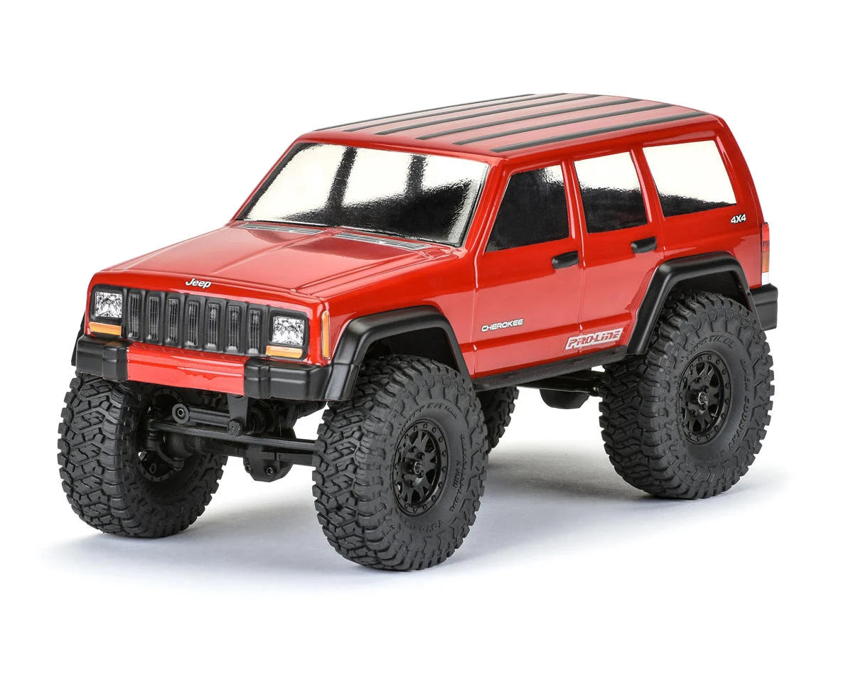 Pro-Line Axial SCX24 2001 Jeep Cherokee Mini Crawler Body (Clear) PRO3631-00