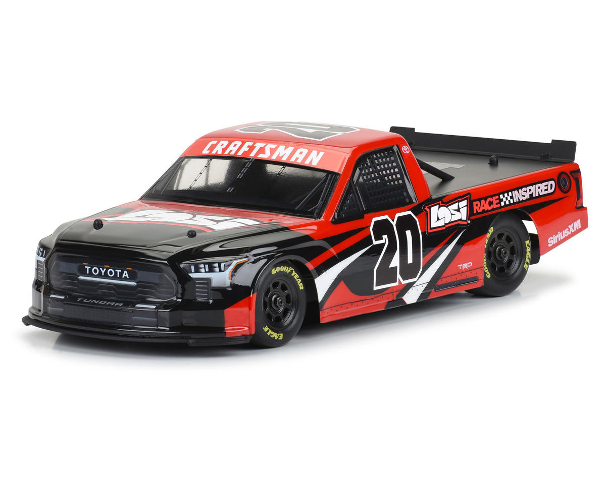 Pro-Line Losi NASCAR 2024 Toyota Tundra Truck Pre-Cut Body (Clear) PRO3655-00