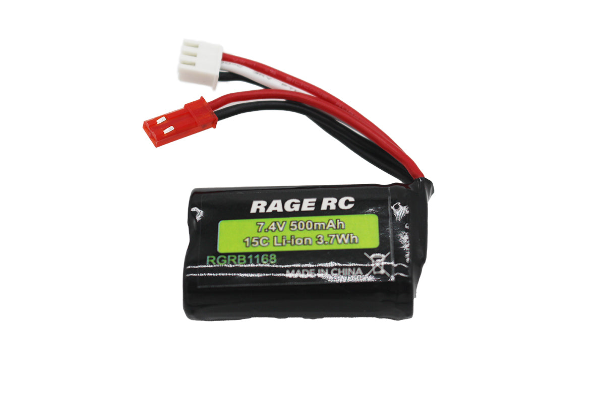 Rage Lightwave Boats 7.4v, 500mAh Li-ion Battery RGRB1168