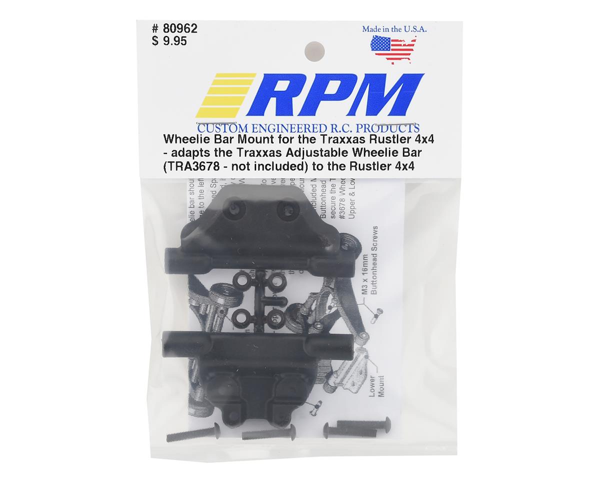 RPM Wheelie Bar Mount for Traxxas Rustler 4x4 RPM80962