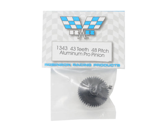 Robinson Racing "Aluminum Pro" 48P Pinion Gear (3.17mm Bore) (43T) RRP1343