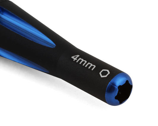 Samix SCX24 2-in-1 Hex Wrench/Nut Driver (Blue) (.050" Hex/4mm Nut)