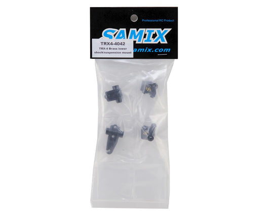 Samix Traxxas TRX-4 Brass Lower Shock/Link Mount Set TRX4-4042