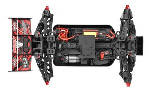 Kagama 4 XL 4S Monster Truck, RTR Version, Red COR00293-R
