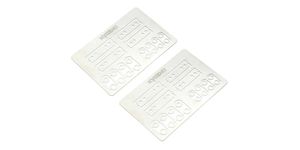 Mini-Z Setting Shim set, 2pcs MZW126