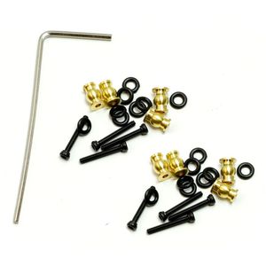 Aluminum High Clearance Chassis Links, Green, for Axial SCX24 Jeep / Gladiator PHSCX24130red