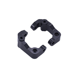 Aluminum Caster Block Set for DR10, Black RCE1925