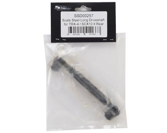 SSD RC Scale Steel Long Rear Driveshaft for Traxxas TRX-4/SCX10 II SSD00257