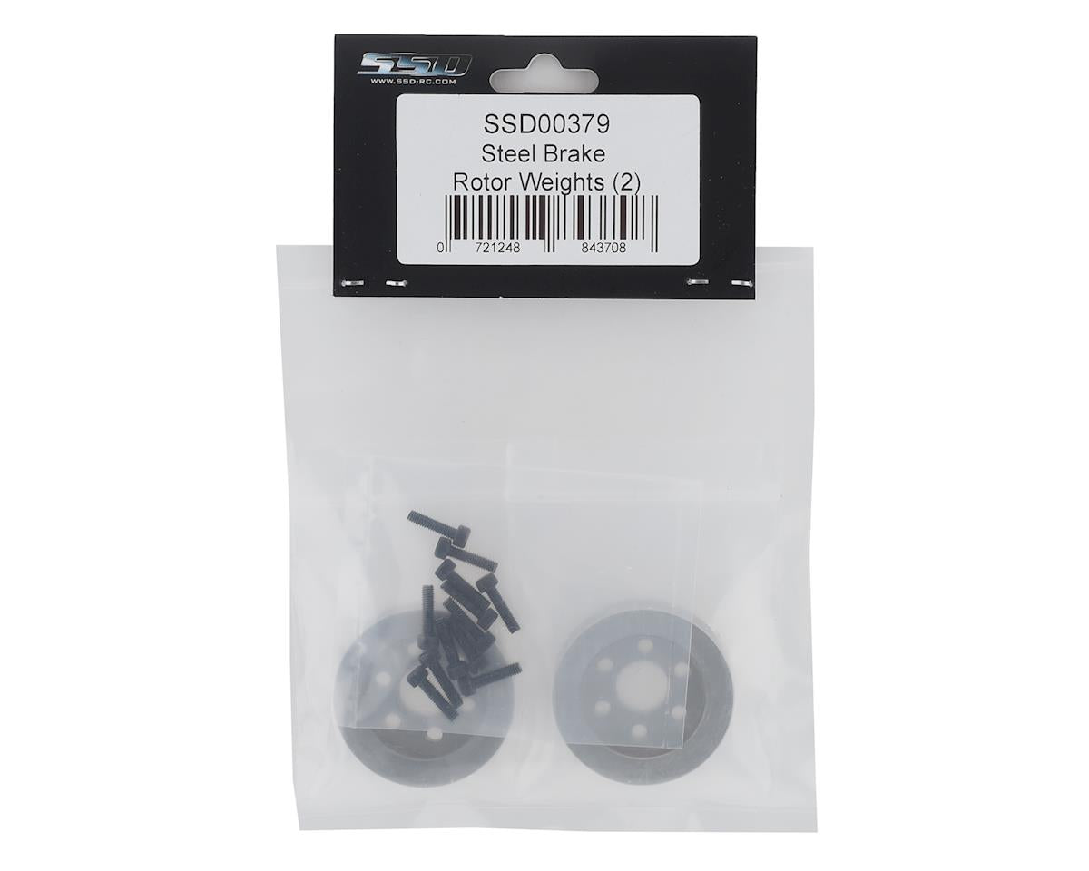 SSD RC Steel Brake Rotor Weights (2) SSD00379