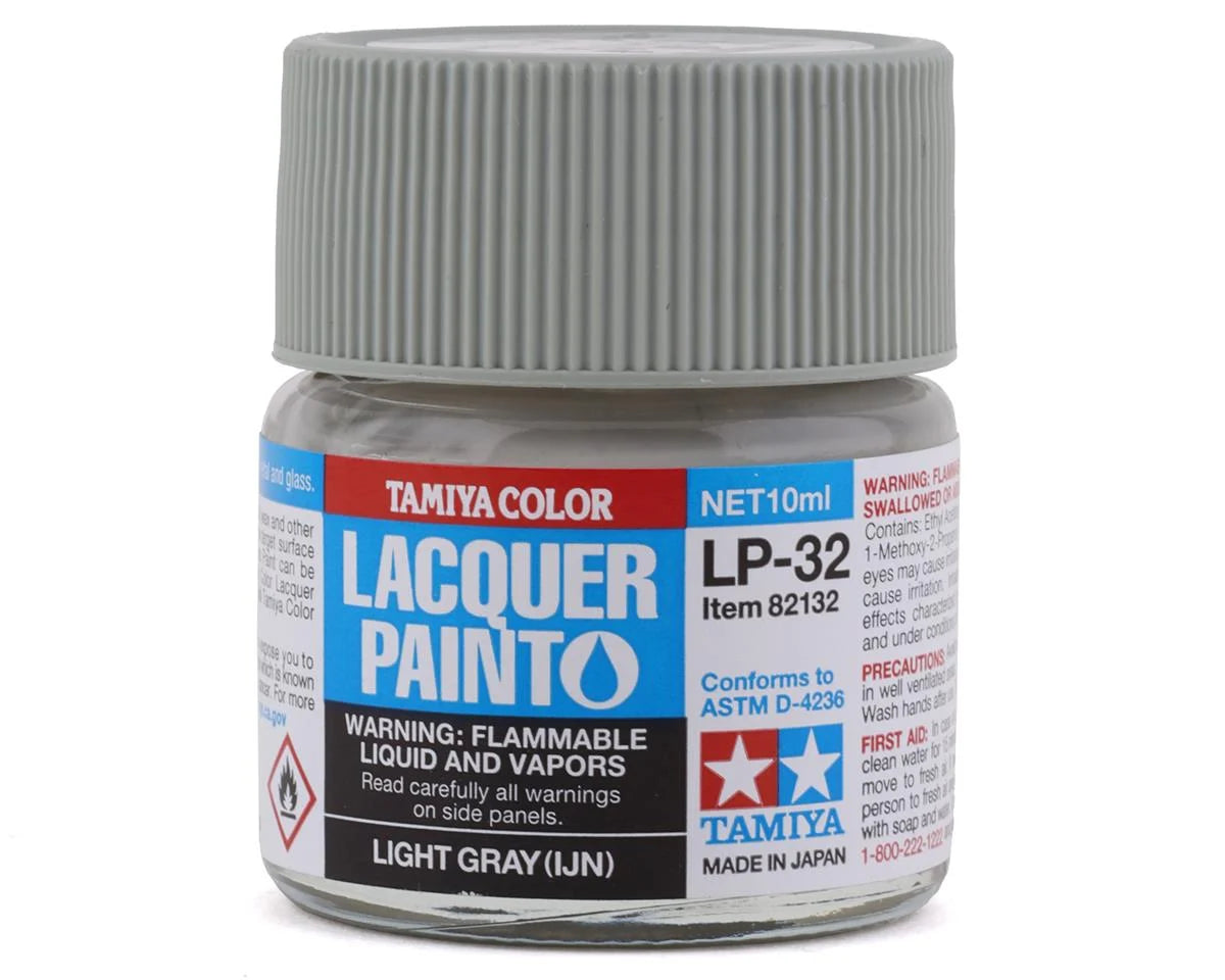 Tamiya LP-32 INJ Light Grey Lacquer Paint (10ml) TAM82132