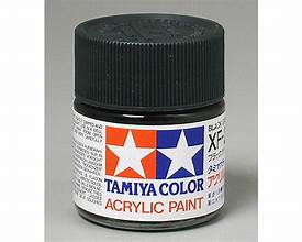 Tamiya XF-27 Flat Black Green Acrylic Paint (23ml) TAM81327